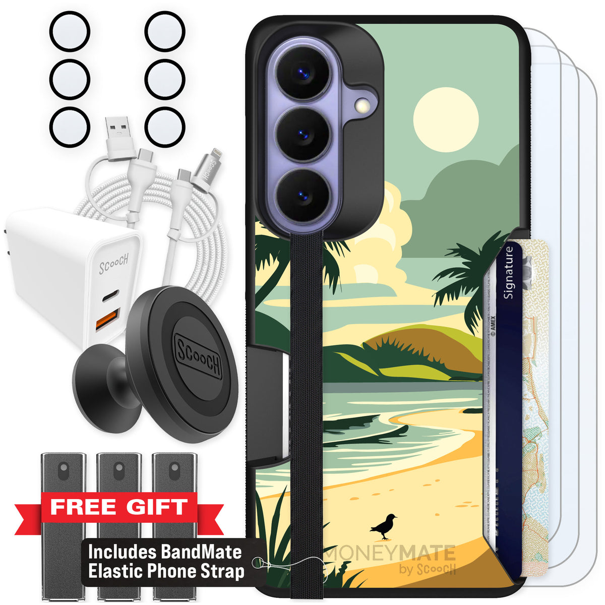 Scooch Moneymate Paradise Cove for Galaxy S26 — Ultimate Bundle
