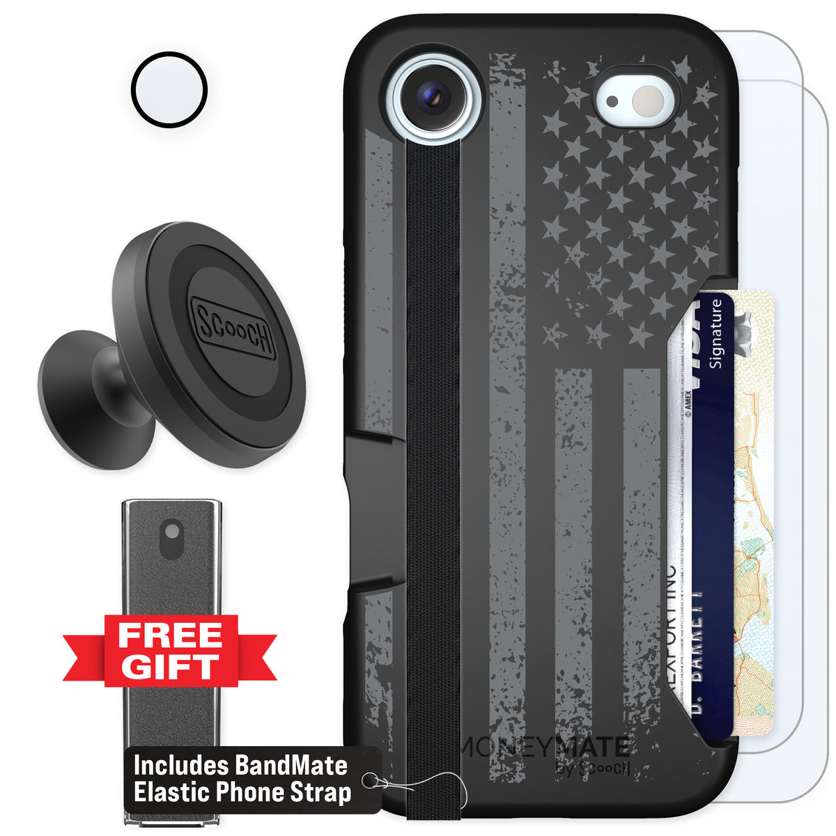Scooch Moneymate Weathered Glory for iPhone Air — Defender Bundle