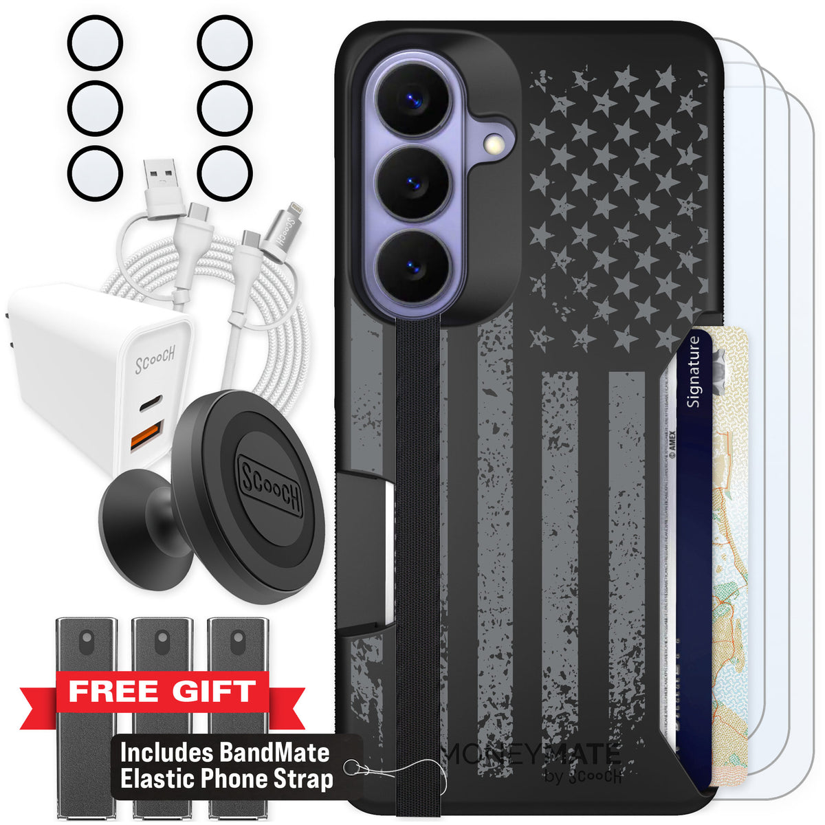 Scooch Moneymate Weathered Glory for Galaxy S26 — Ultimate Bundle