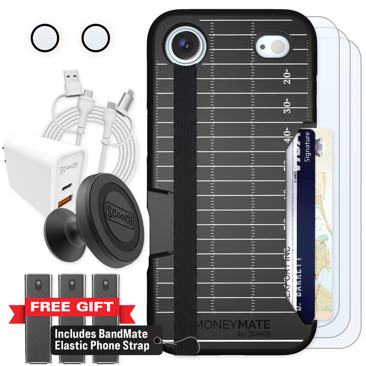 Scooch Moneymate Yard Lines for iPhone Air β Ultimate Bundle