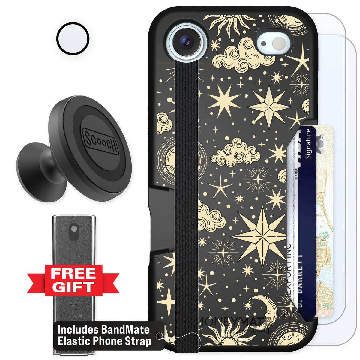 Scooch Moneymate Celestial Sleep for iPhone Air — Defender Bundle