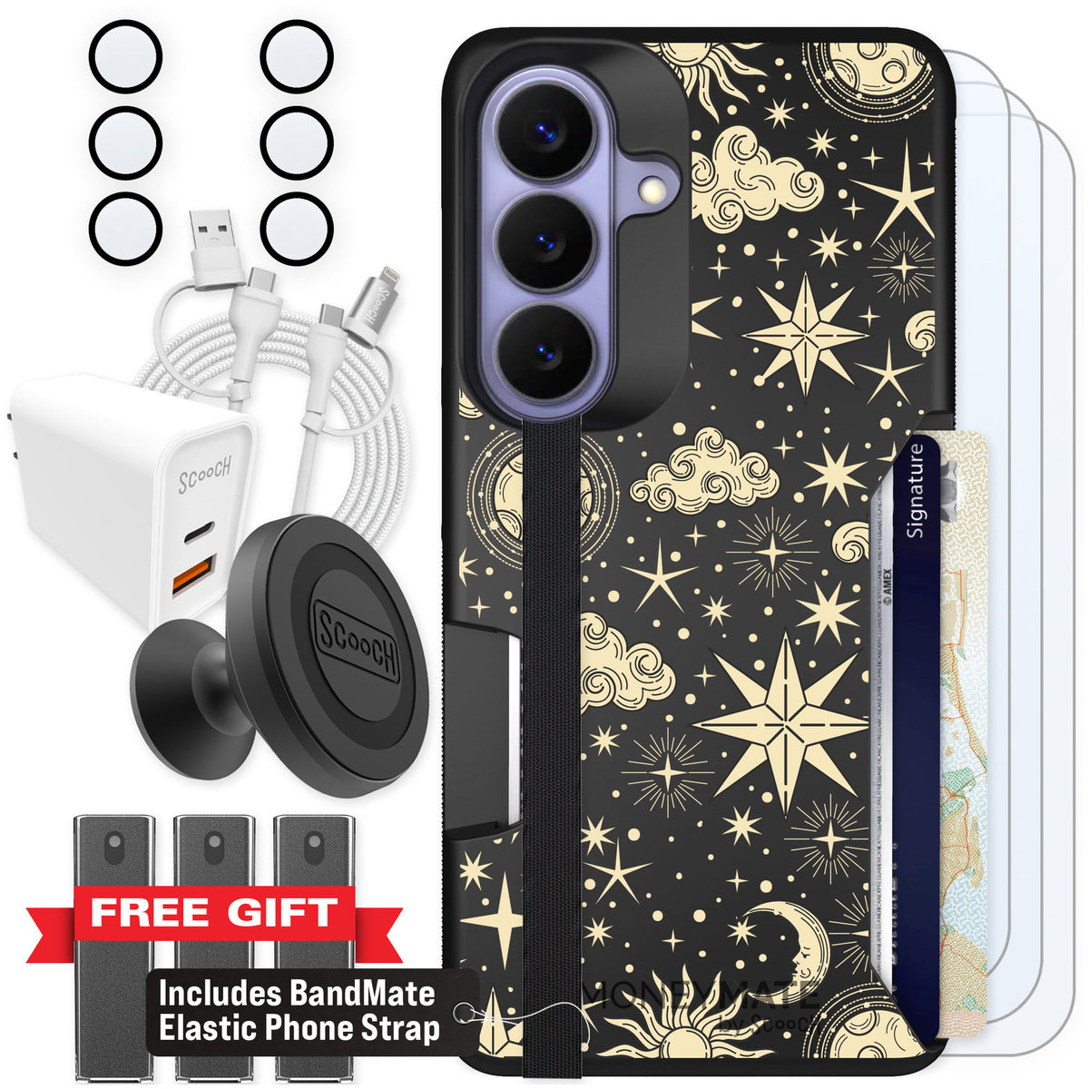 Scooch Moneymate Celestial Sleep for Galaxy S26 — Ultimate Bundle