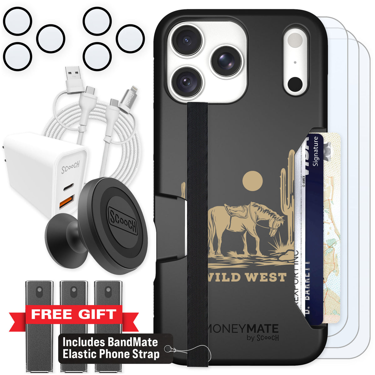 Scooch Moneymate Wild West for iPhone 18 Pro Max β Ultimate Bundle