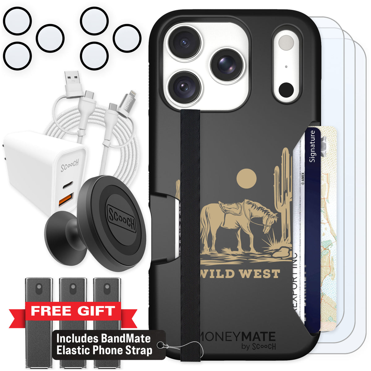 Scooch Moneymate Wild West for iPhone 18 Pro β Ultimate Bundle