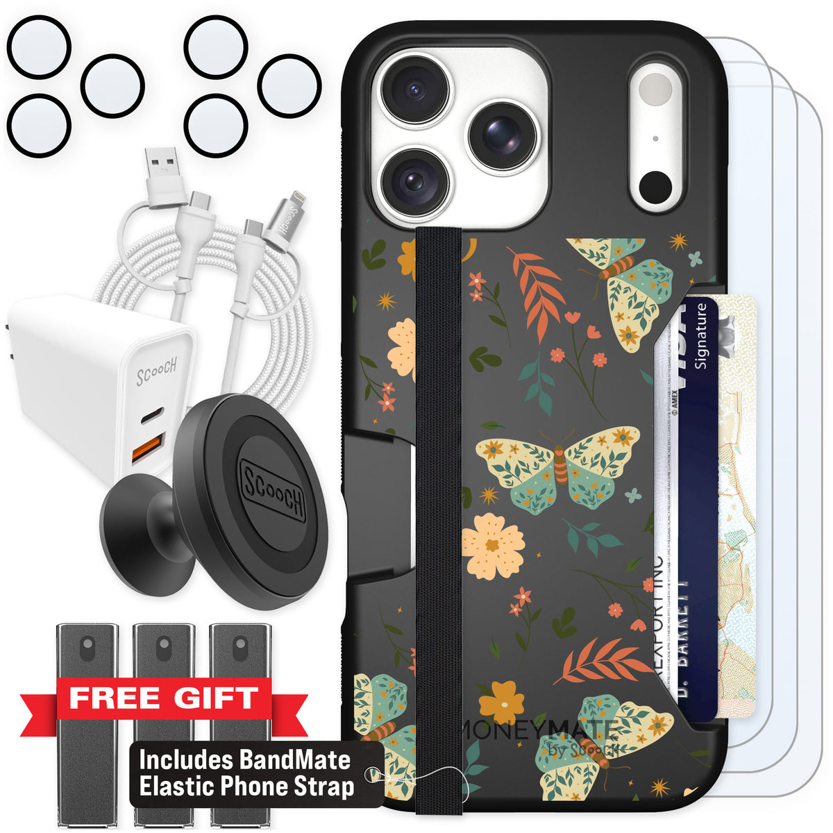 Scooch Moneymate Boho Nights for iPhone 18 Pro Max β Ultimate Bundle