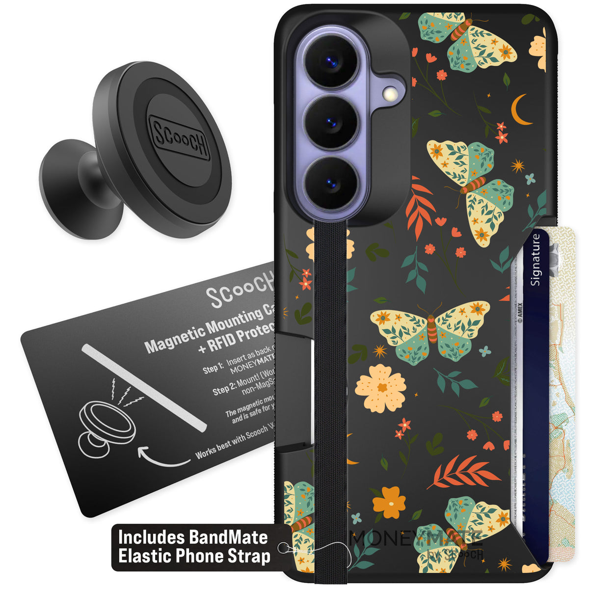 Scooch Moneymate Boho Nights for Galaxy S26 β Starter Bundle
