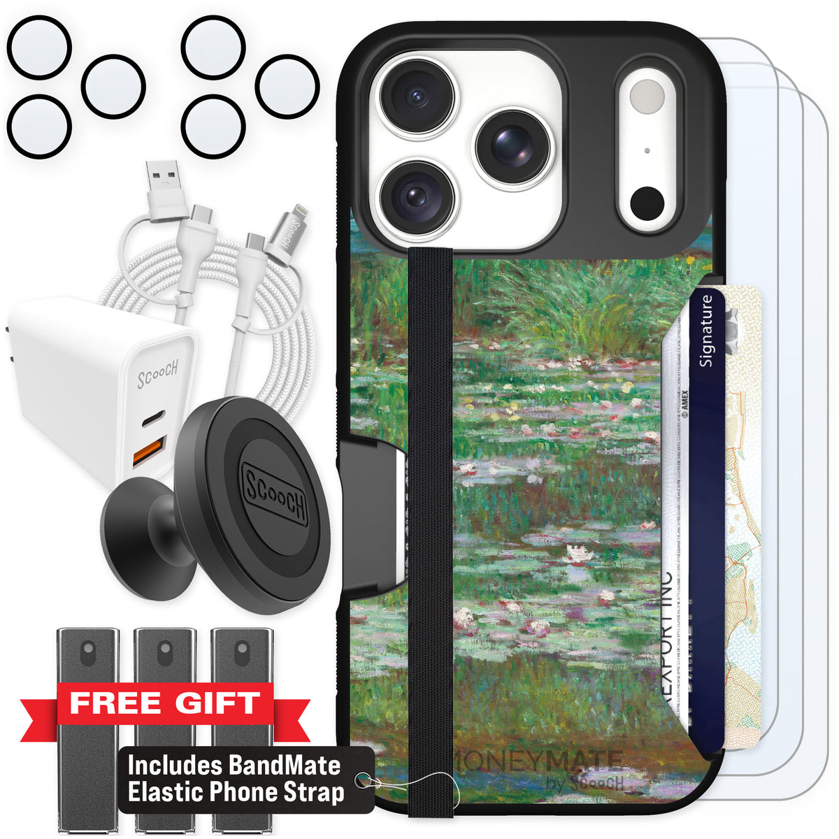 Scooch Moneymate Japanese Footbridge for iPhone 18 Pro β Ultimate Bundle