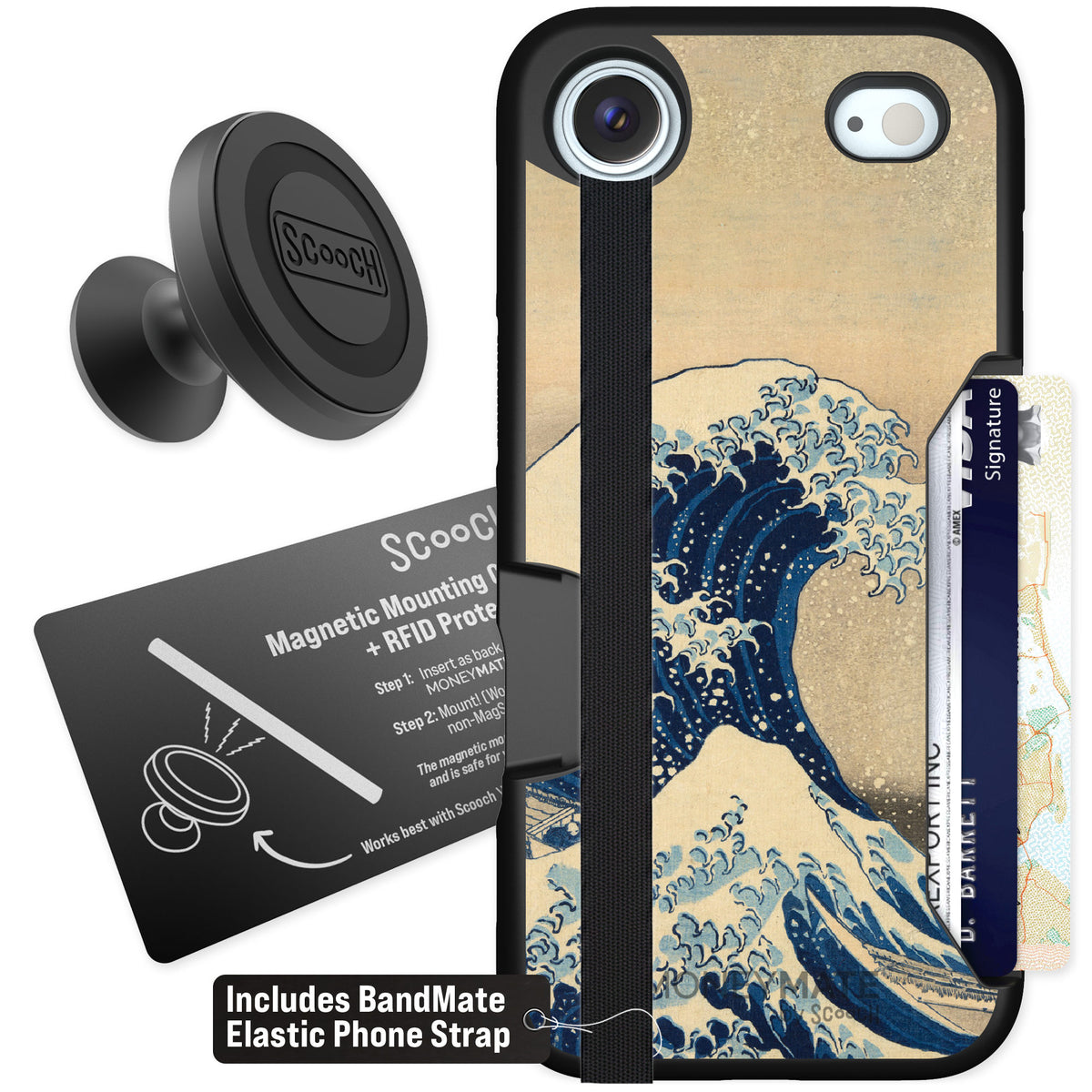 Scooch Moneymate Great Wave for iPhone Air β Starter Bundle