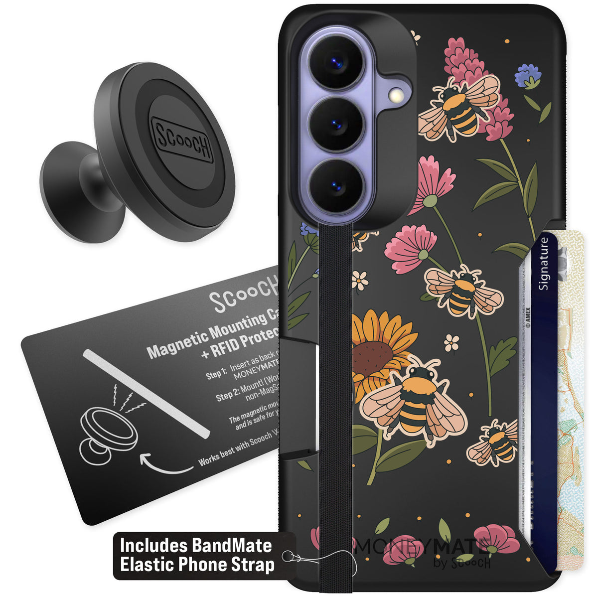 Scooch Moneymate Bee Happy for Galaxy S26 β Starter Bundle