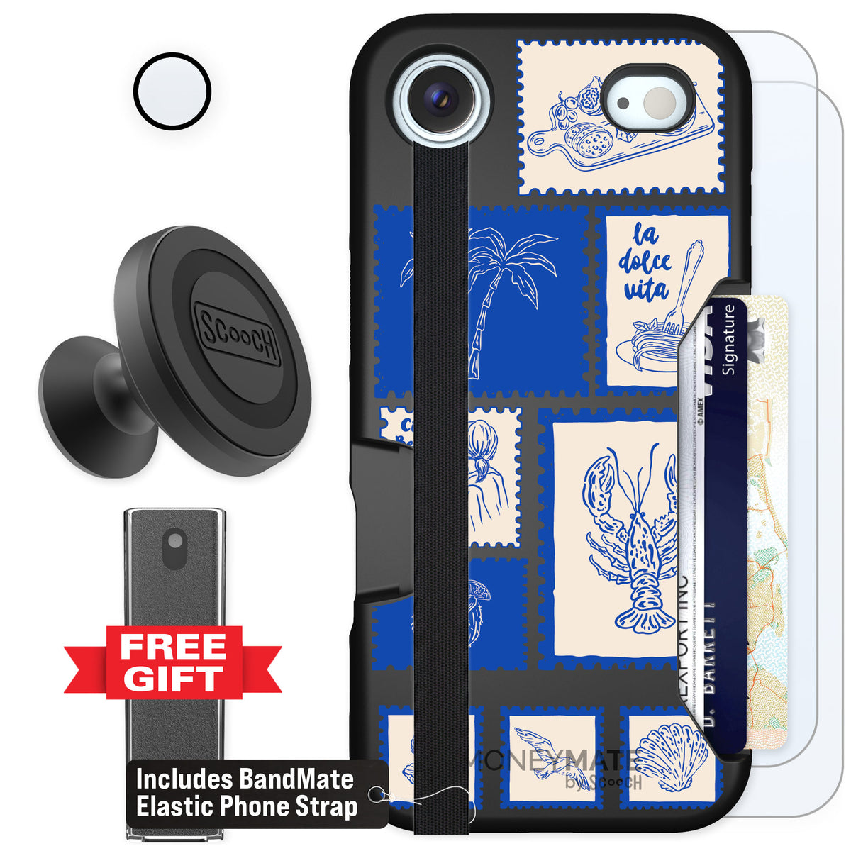 Scooch Moneymate Euro Summer for iPhone Air — Defender Bundle