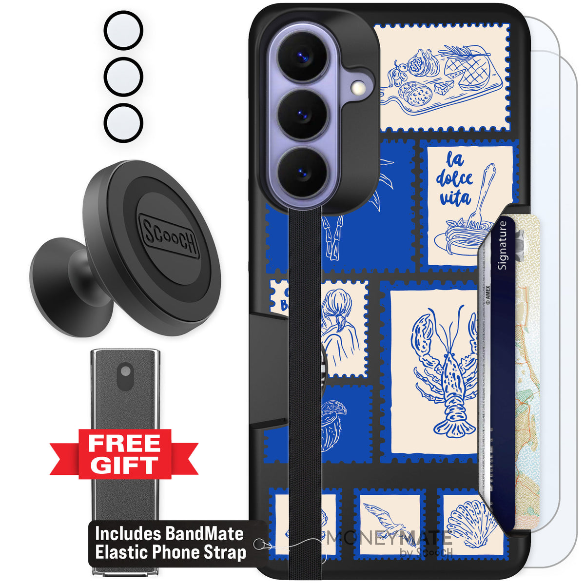 Scooch Moneymate Euro Summer for Galaxy S26+ — Defender Bundle