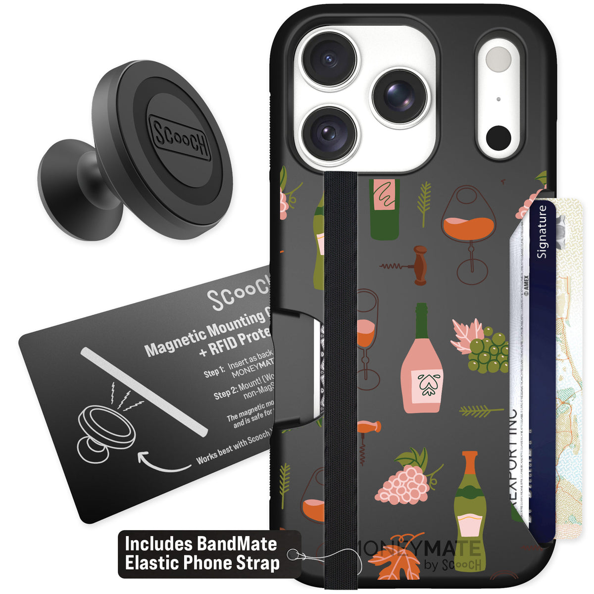 Scooch Moneymate Vino Vibes for iPhone 18 Pro β Starter Bundle