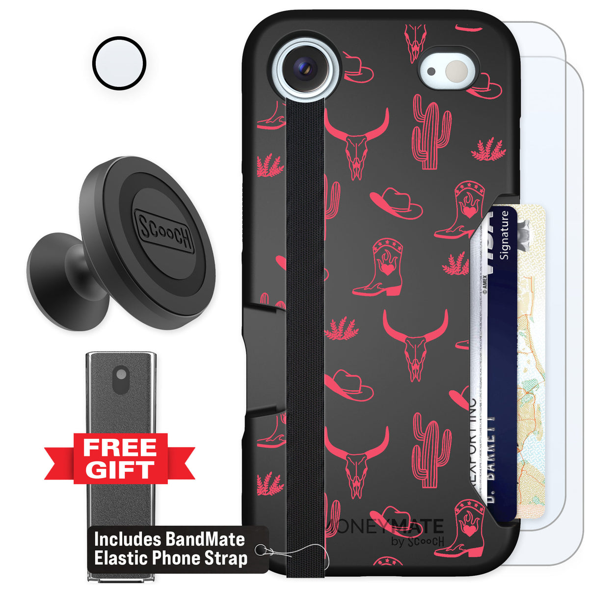 Scooch Moneymate Howdy Honey for iPhone Air β Defender Bundle
