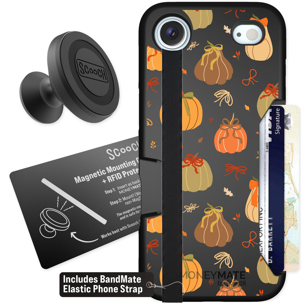 Scooch Moneymate Pretty Pumpkins for iPhone Air β Starter Bundle