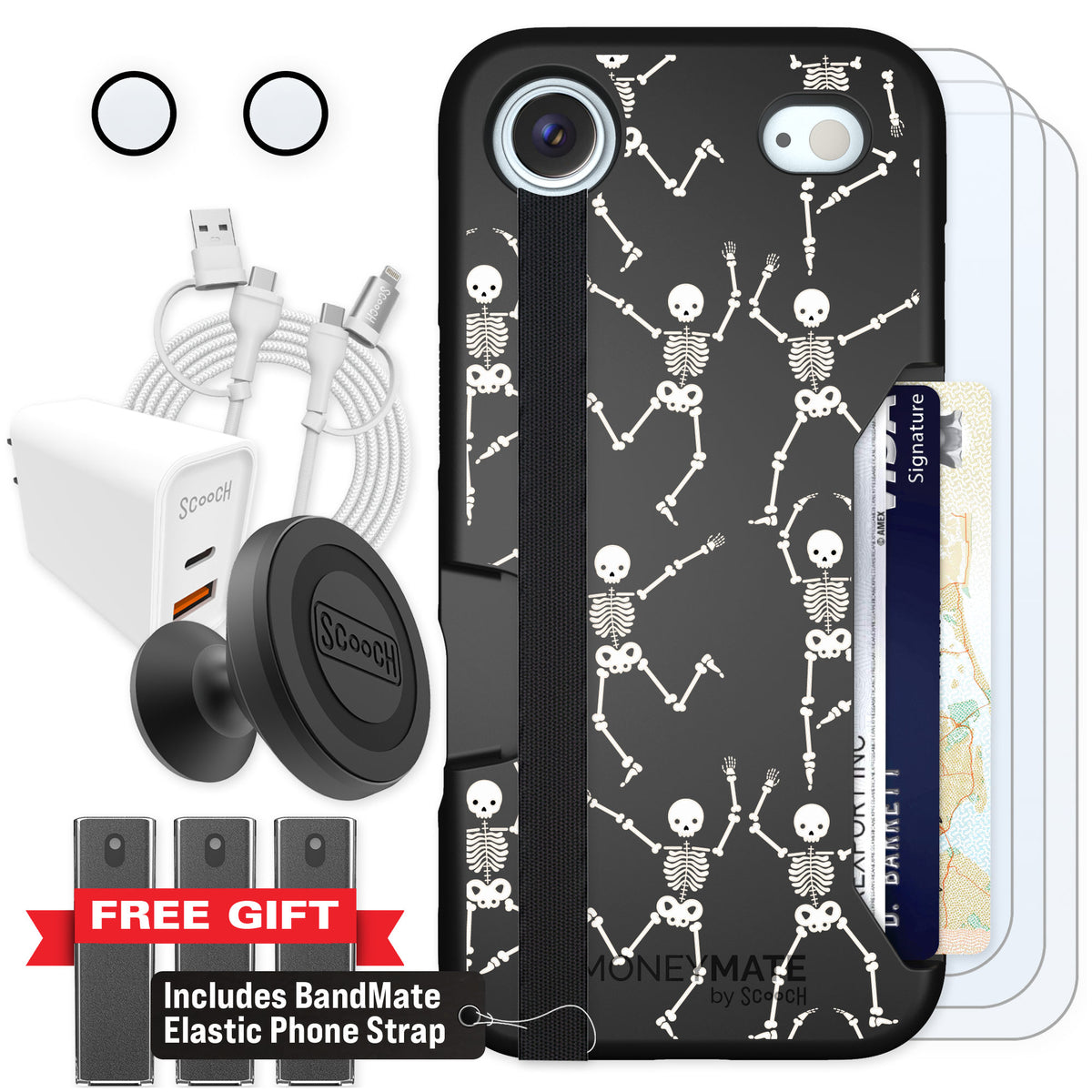 Scooch Moneymate Swinging Skeletons for iPhone Air β Ultimate Bundle