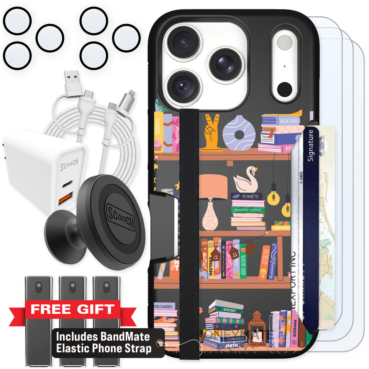 Scooch Moneymate Little Library for iPhone 18 Pro — Ultimate Bundle