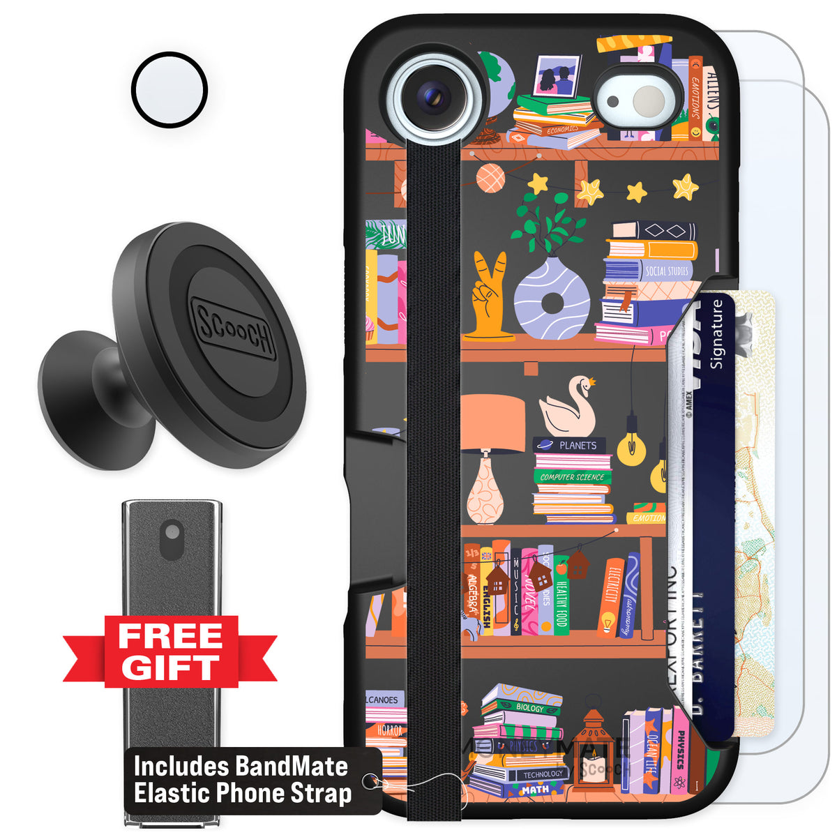 Scooch Moneymate Little Library for iPhone Air — Defender Bundle