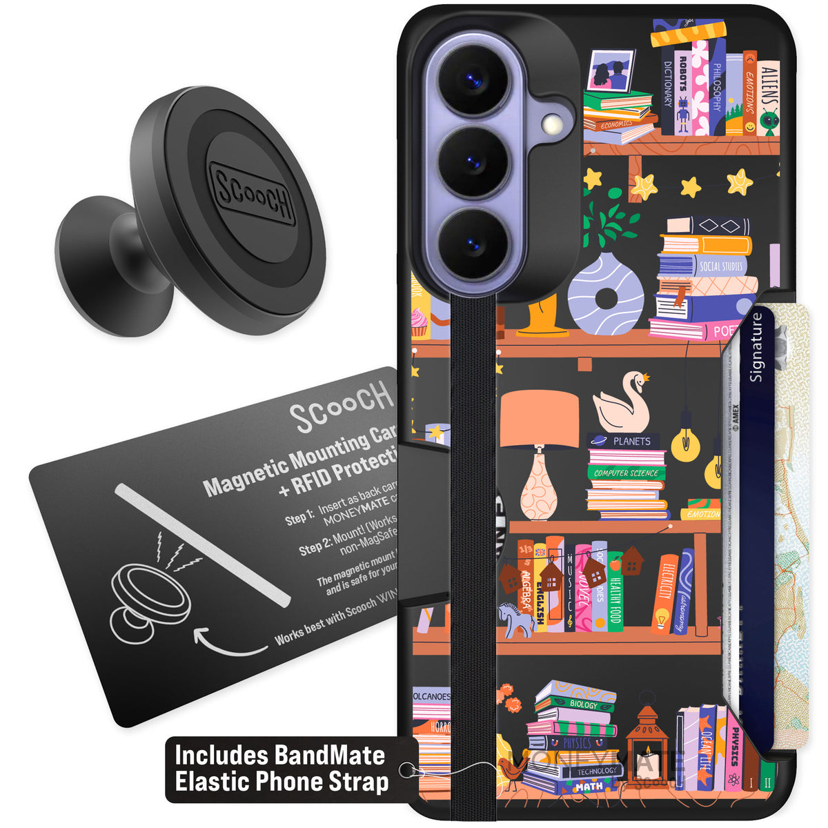 Scooch Moneymate Little Library for Galaxy S26+ — Starter Bundle