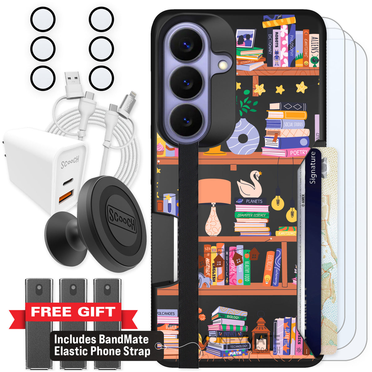 Scooch Moneymate Little Library for Galaxy S26 — Ultimate Bundle