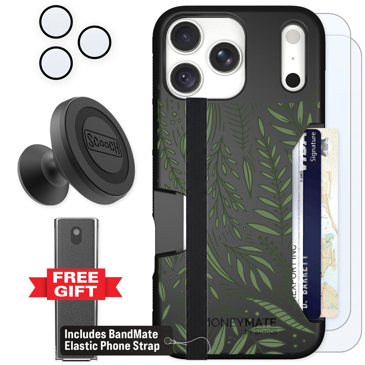 Scooch Moneymate Willow Garden for iPhone 18 Pro Max β Defender Bundle