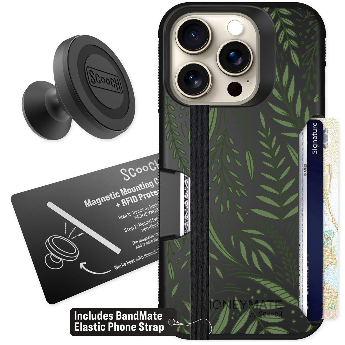 Scooch Moneymate Willow Garden for iPhone 15 Pro β Starter Bundle