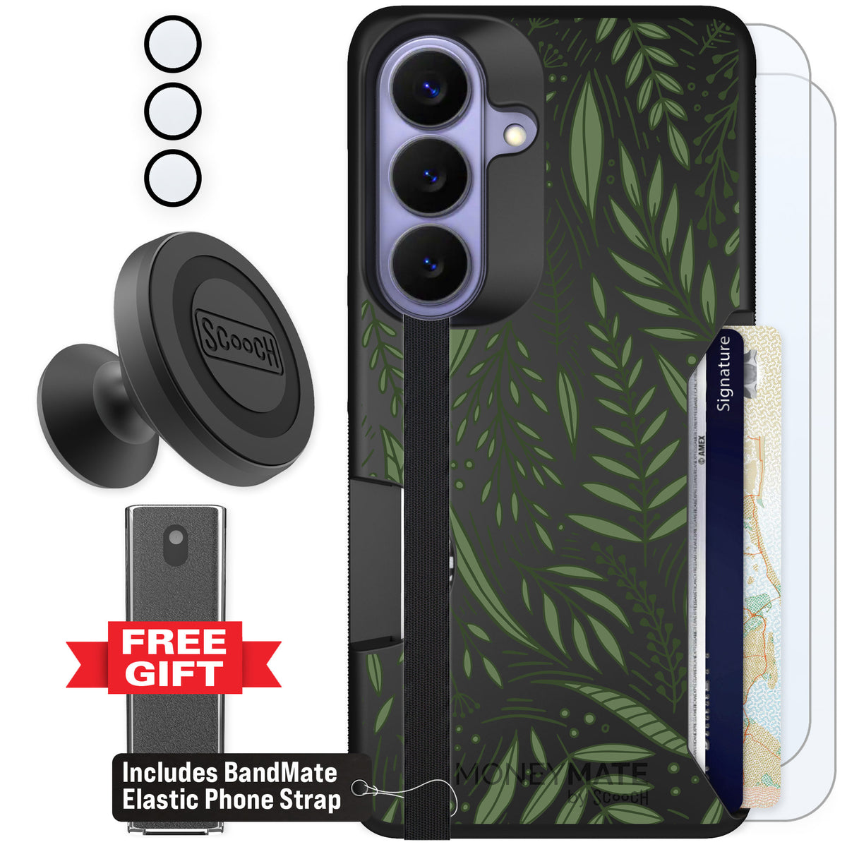Scooch Moneymate Willow Garden for Galaxy S26 β Defender Bundle
