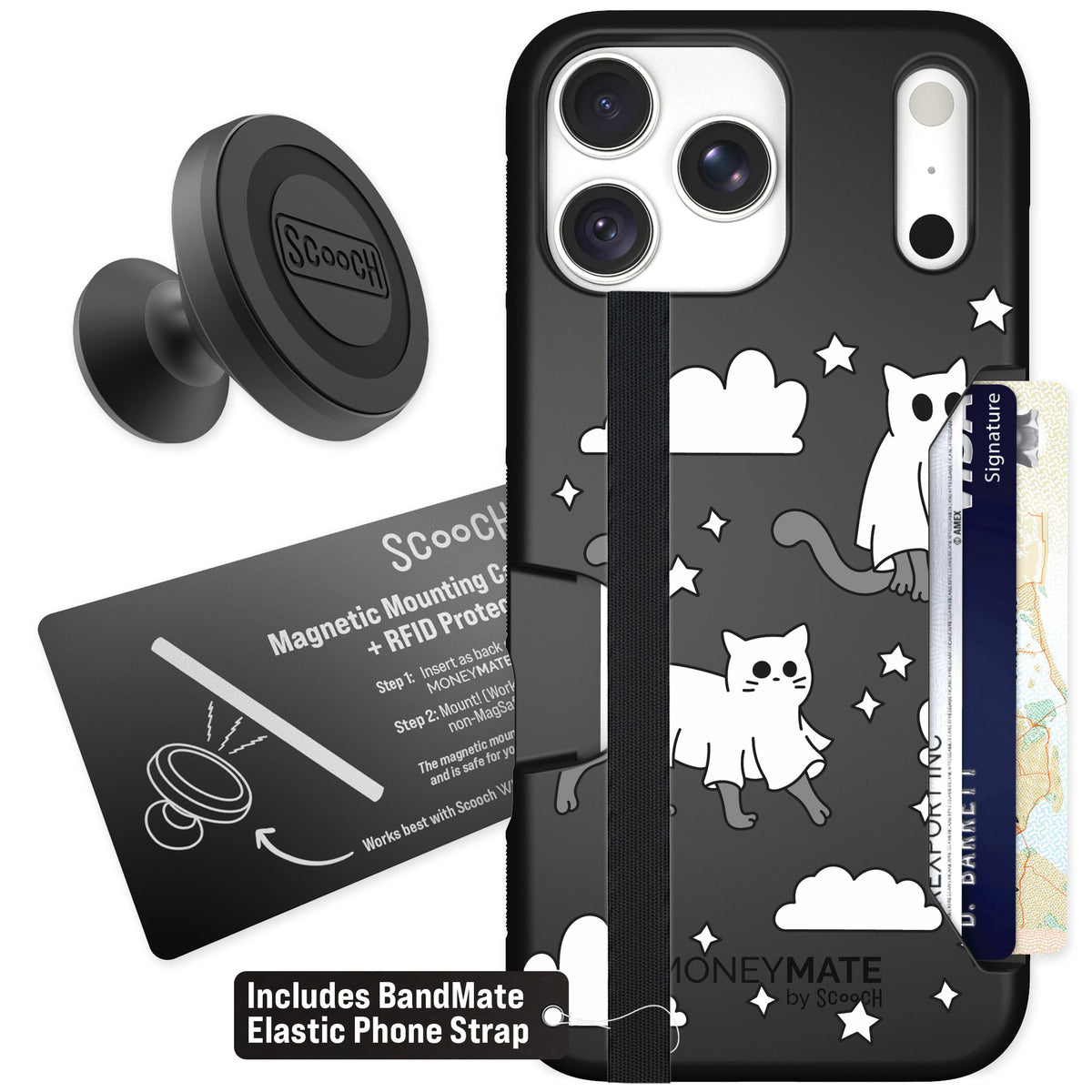 Scooch Moneymate Scaredy Cats for iPhone 18 Pro Max β Starter Bundle