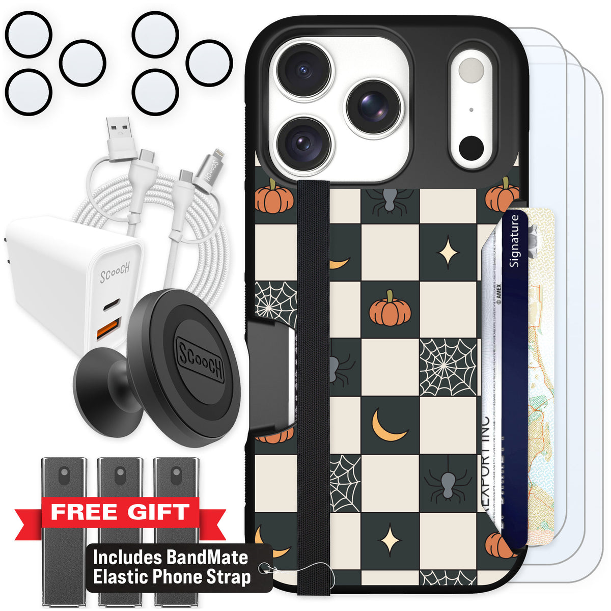 Scooch Moneymate Spooky Squares for iPhone 18 Pro β Ultimate Bundle