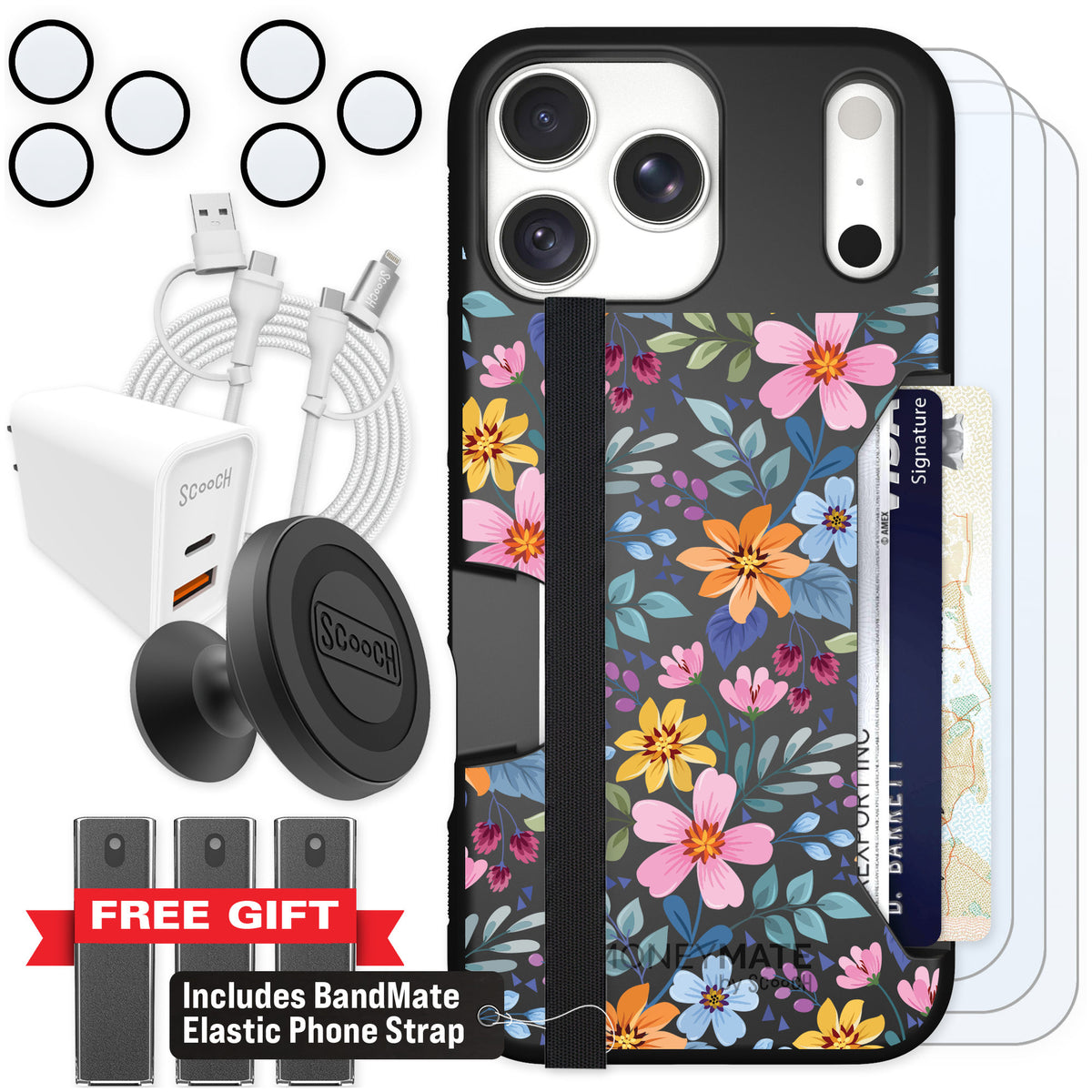 Scooch Moneymate Full Bloom for iPhone 18 Pro Max — Ultimate Bundle