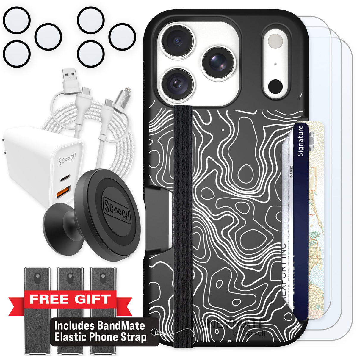 Scooch Moneymate Topography for iPhone 18 Pro β Ultimate Bundle