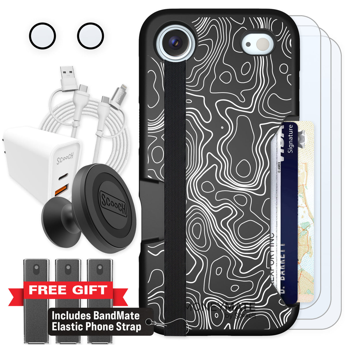 Scooch Moneymate Topography for iPhone Air β Ultimate Bundle