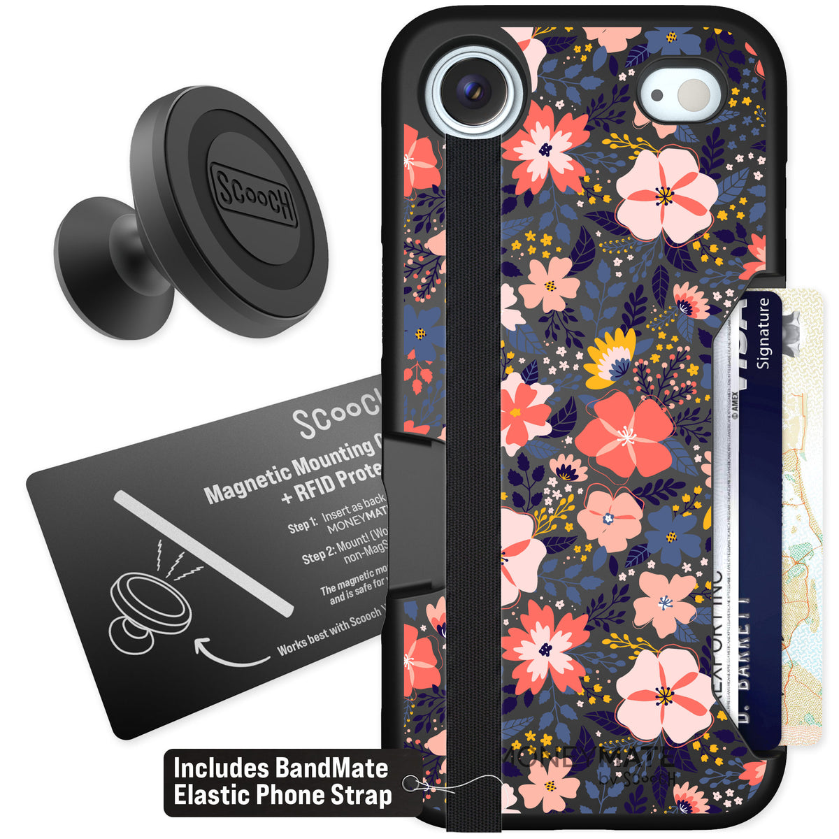 Scooch Moneymate Wildflowers for iPhone Air — Starter Bundle