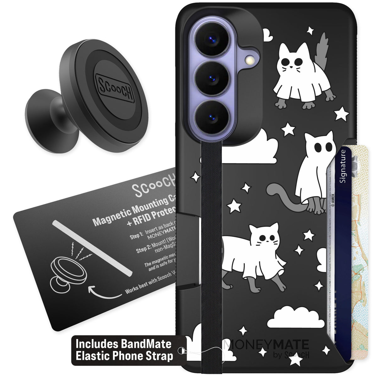Scooch Moneymate Scaredy Cats for Galaxy S26 β Starter Bundle