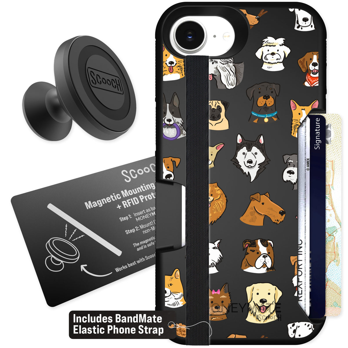 Scooch Moneymate Dog Squad for iPhone 17e — Starter Bundle