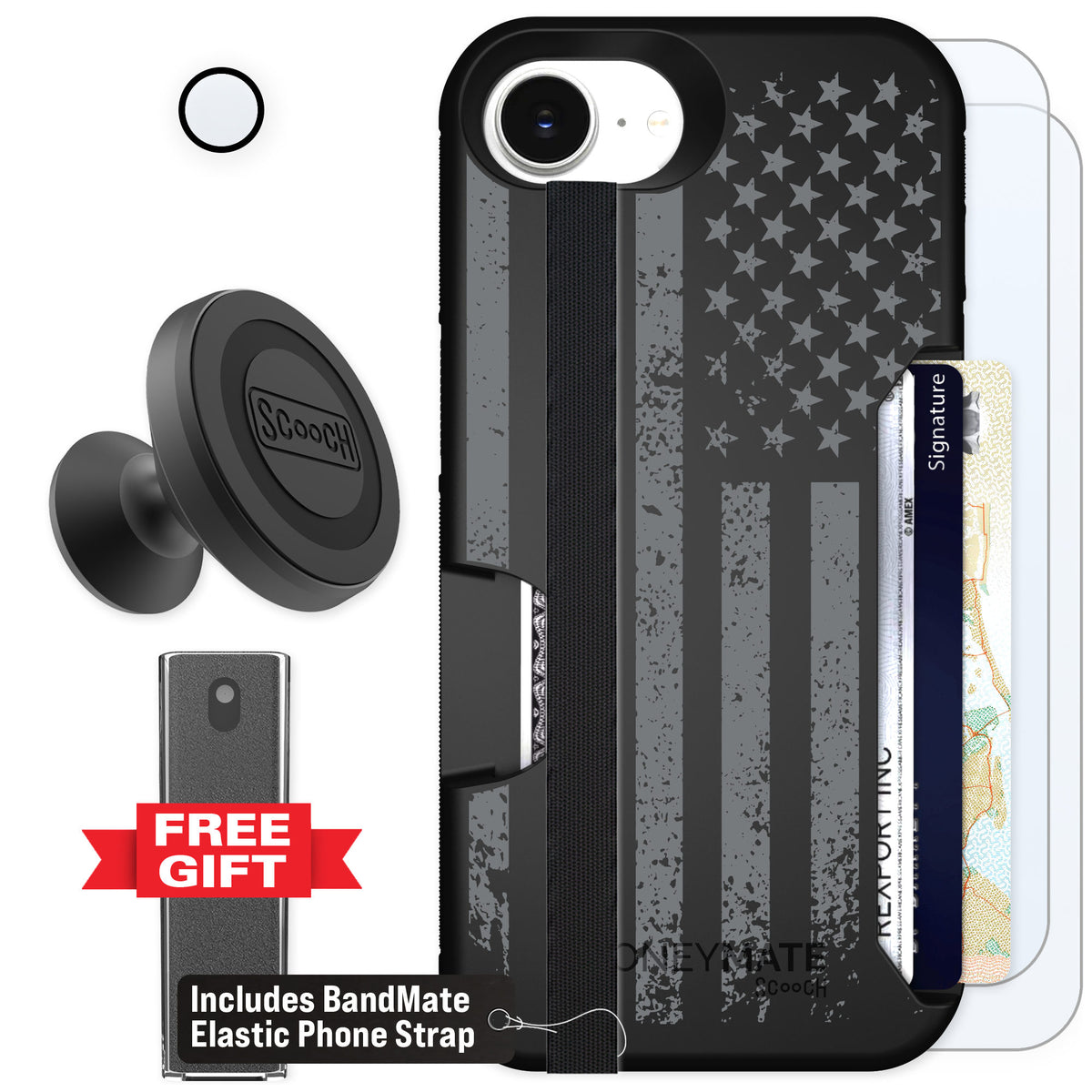 Scooch Moneymate Weathered Glory for iPhone 17e — Defender Bundle