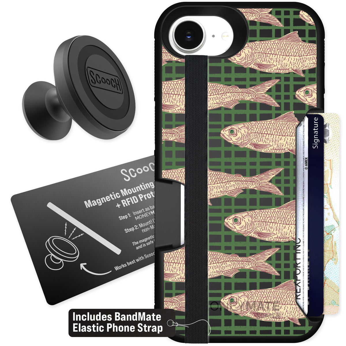 Scooch Moneymate Fresh Catch for iPhone 17e β Starter Bundle