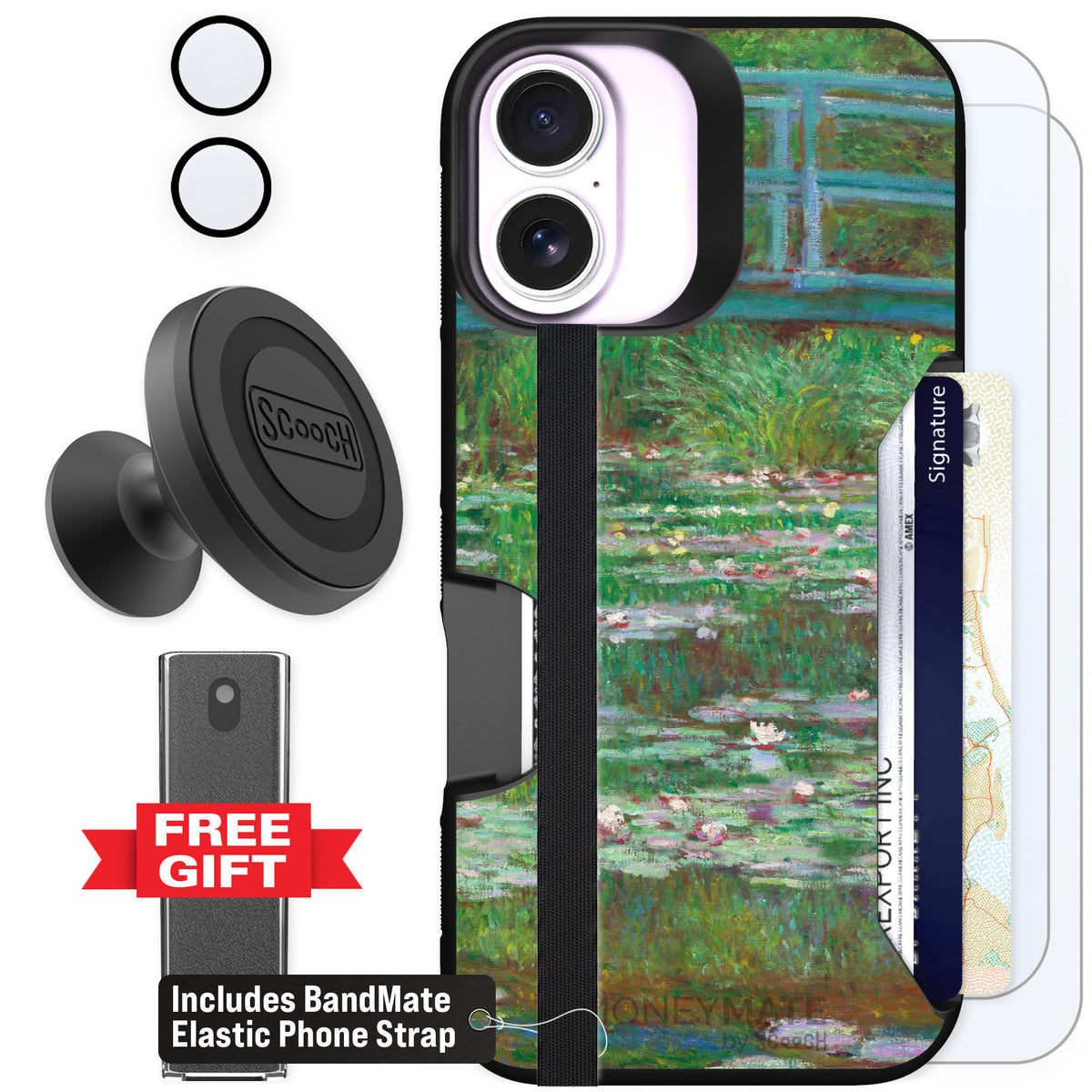 Scooch Moneymate Japanese Footbridge for iPhone 17 β Defender Bundle