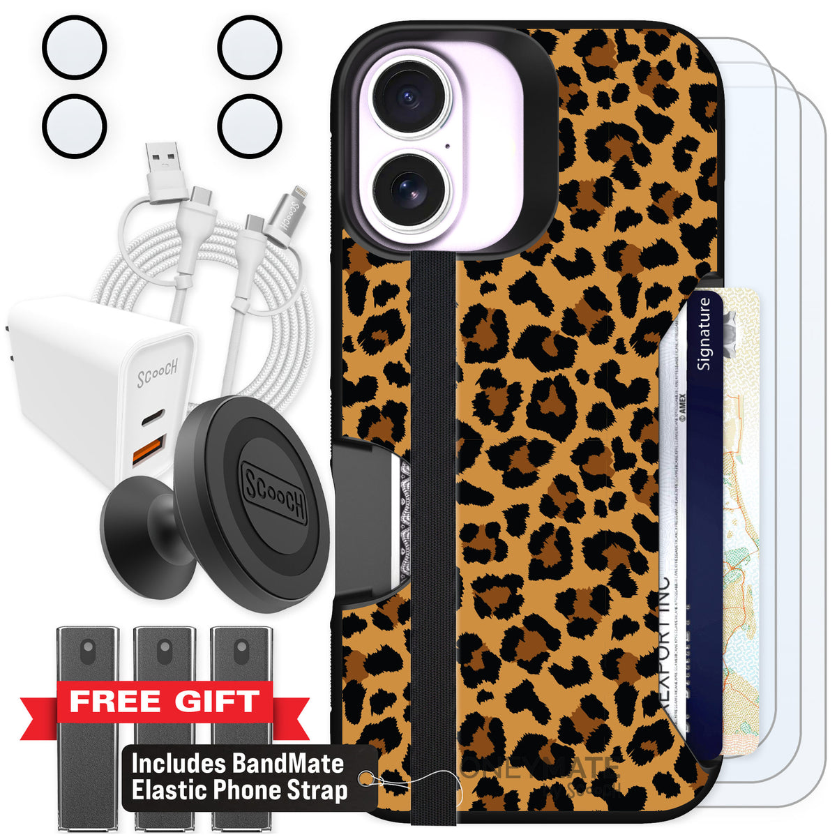 Scooch Moneymate Fierce Feline for iPhone 17 β Ultimate Bundle