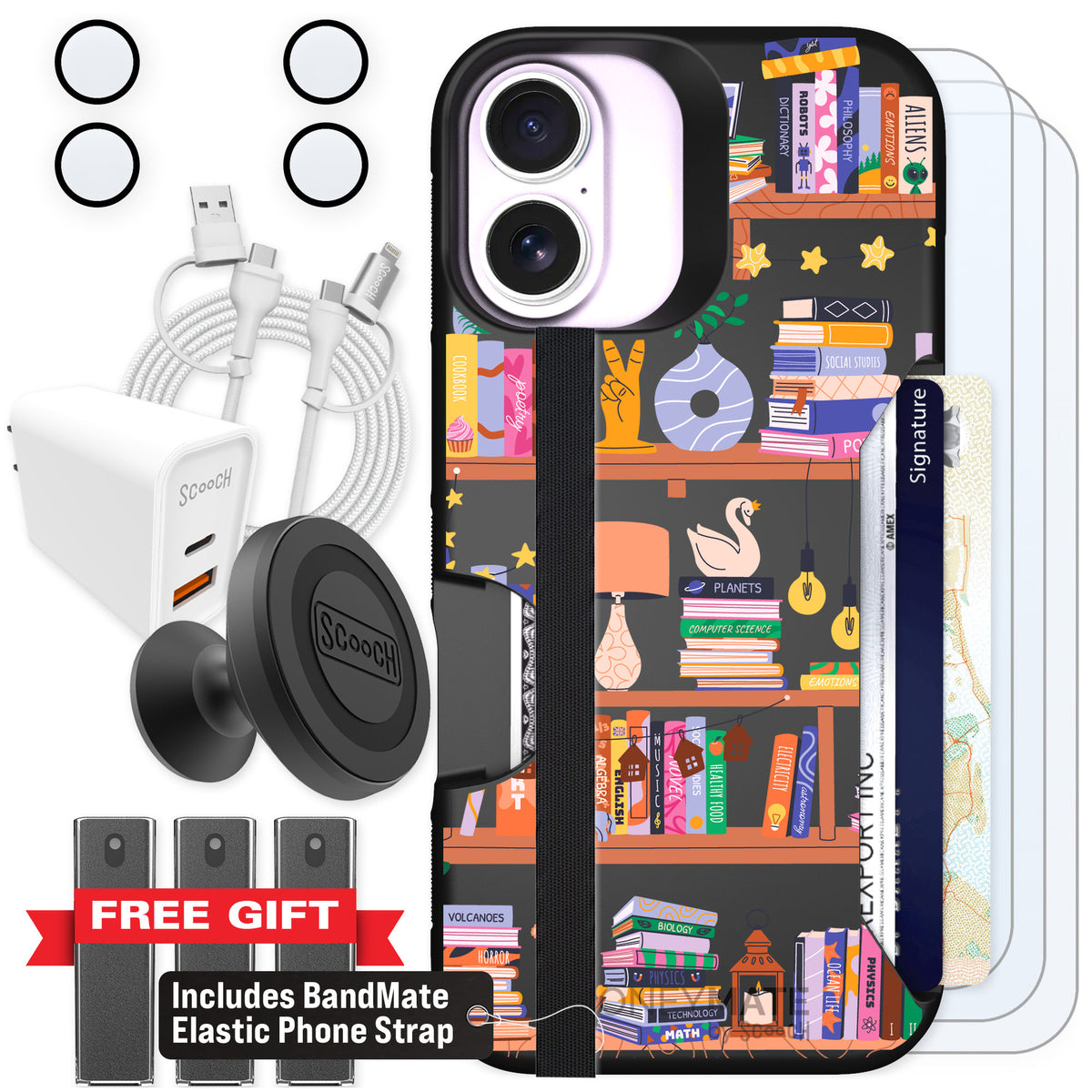 Scooch Moneymate Little Library for iPhone 17 — Ultimate Bundle