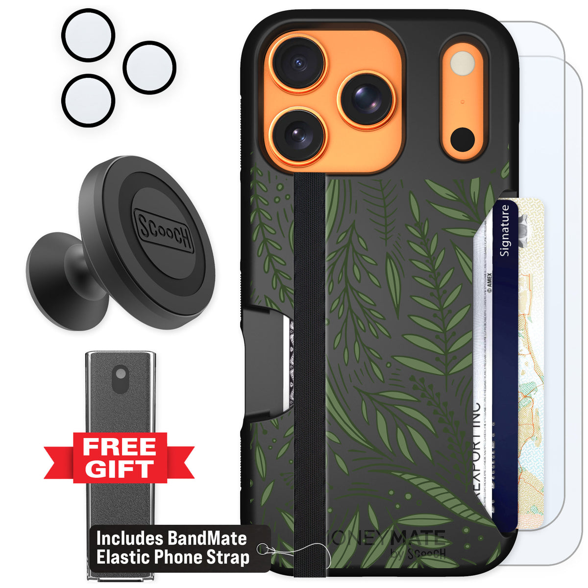 Scooch Moneymate Willow Garden for iPhone 17 Pro β Defender Bundle