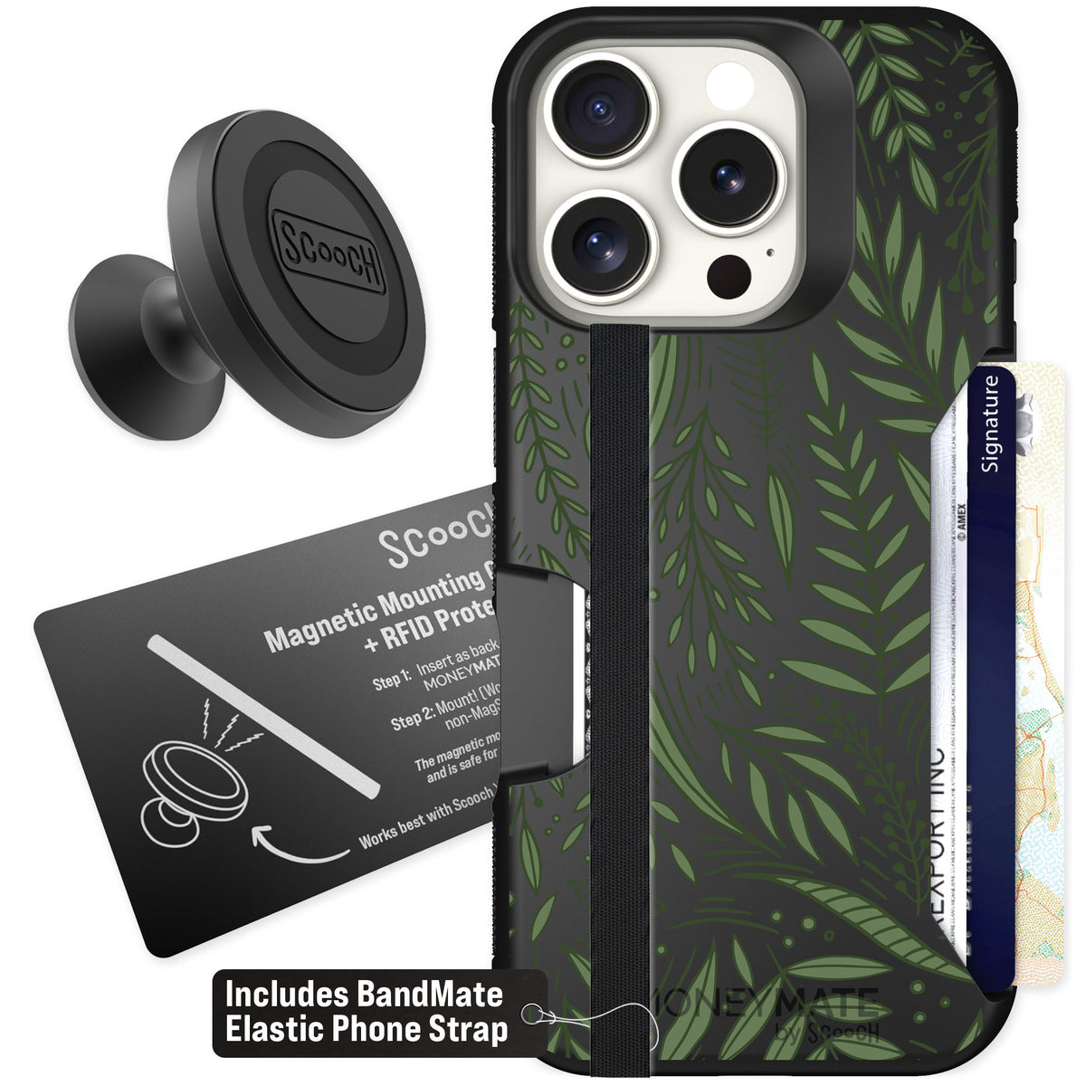 Scooch Moneymate Willow Garden for iPhone 16 Pro β Starter Bundle