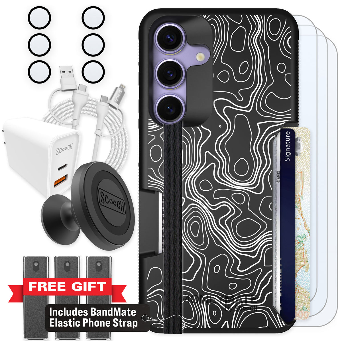 Scooch Moneymate Topography for Galaxy S25 β Ultimate Bundle