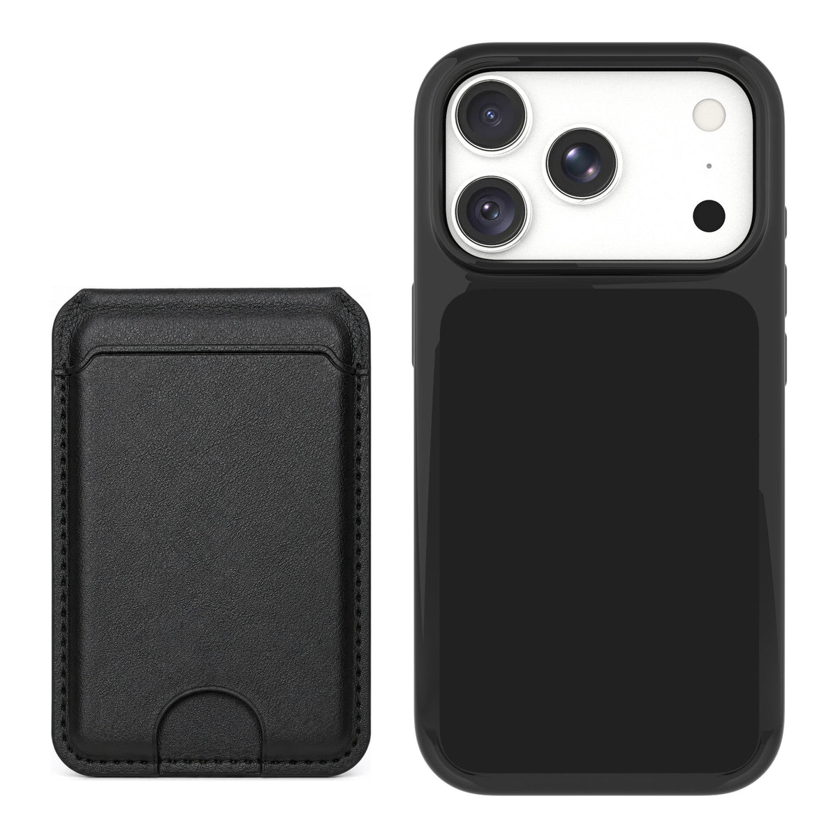 Scooch MagCase Black for iPhone 18 Pro Max — Black MagWallet Bundle