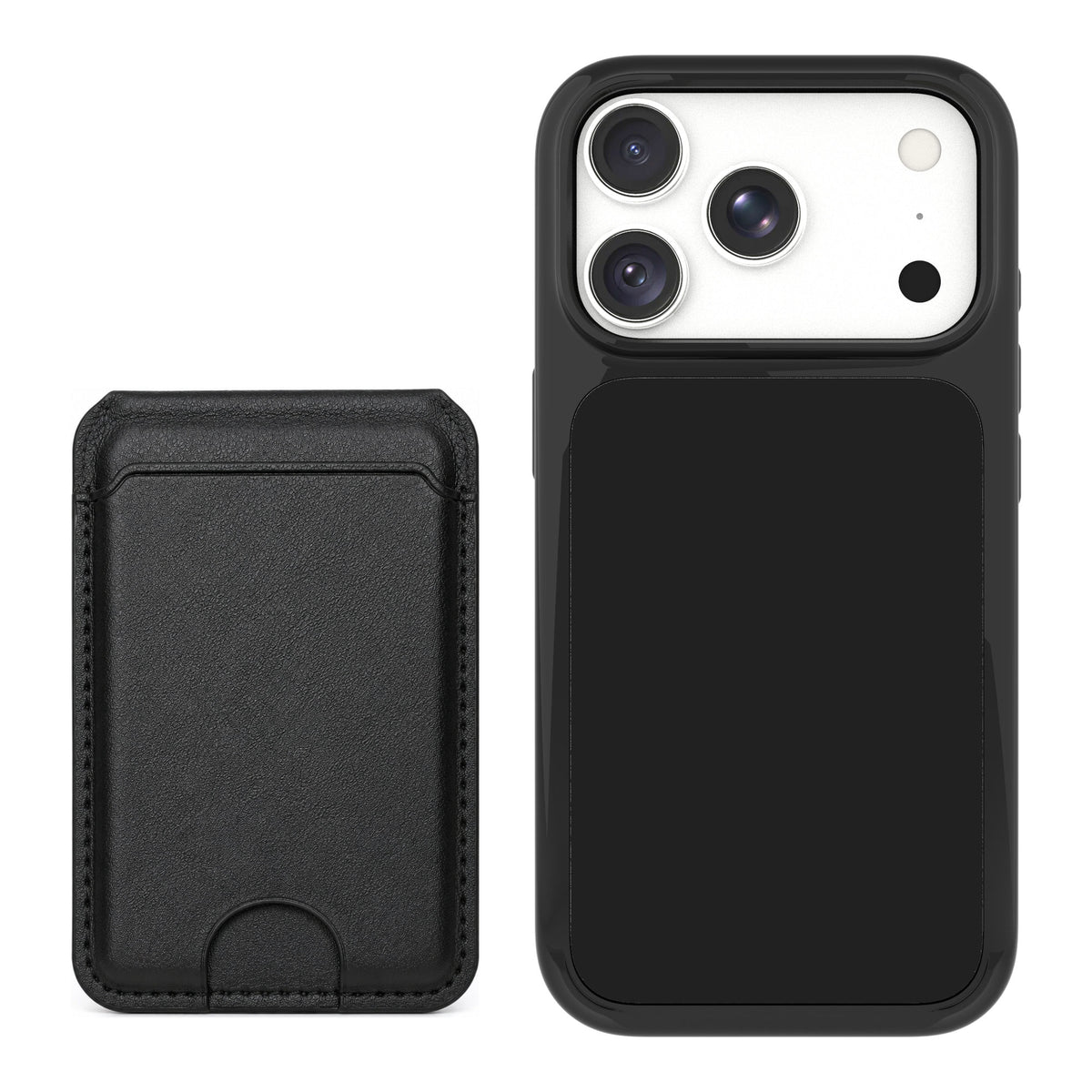 Scooch MagCase Black for iPhone 18 Pro — Black MagWallet Bundle