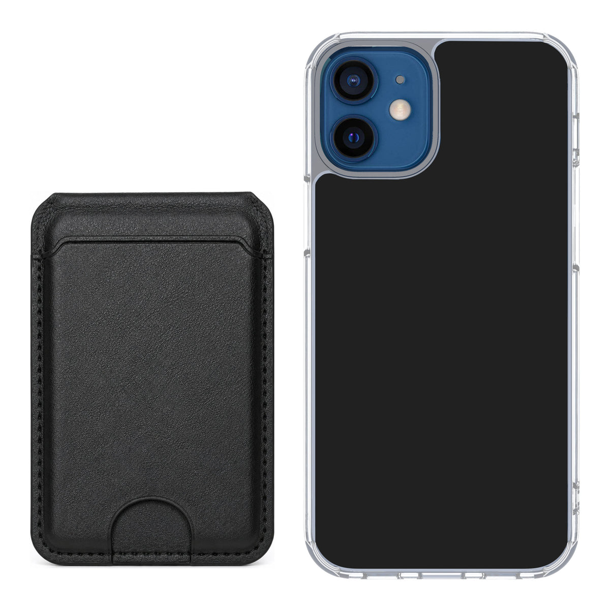 Scooch MagCase Black for iPhone 12 mini — Black MagWallet Bundle