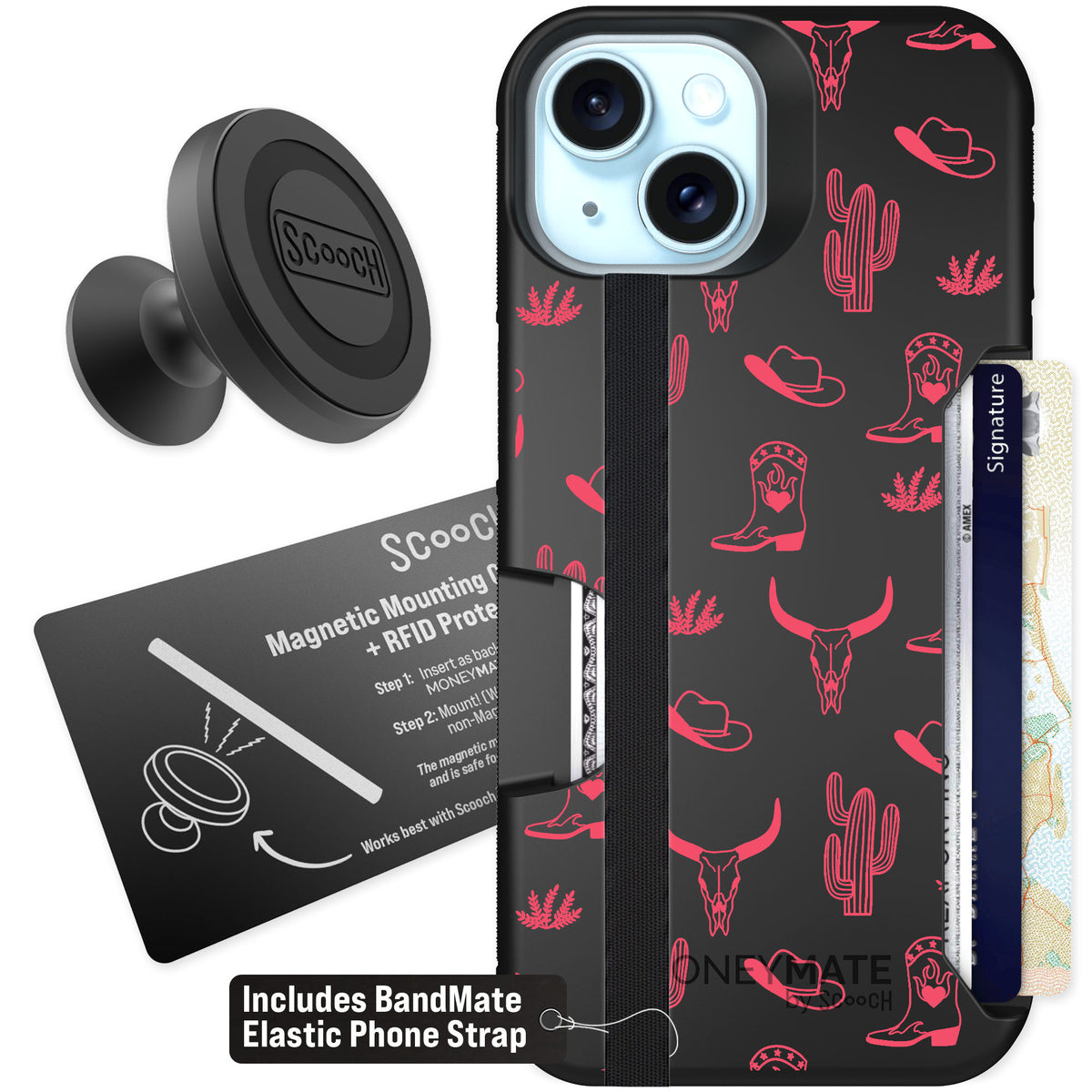 Scooch Moneymate Howdy Honey for iPhone 13 β Starter Bundle