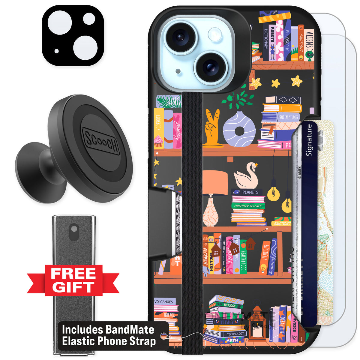 Scooch Moneymate Little Library for iPhone 13 — Defender Bundle