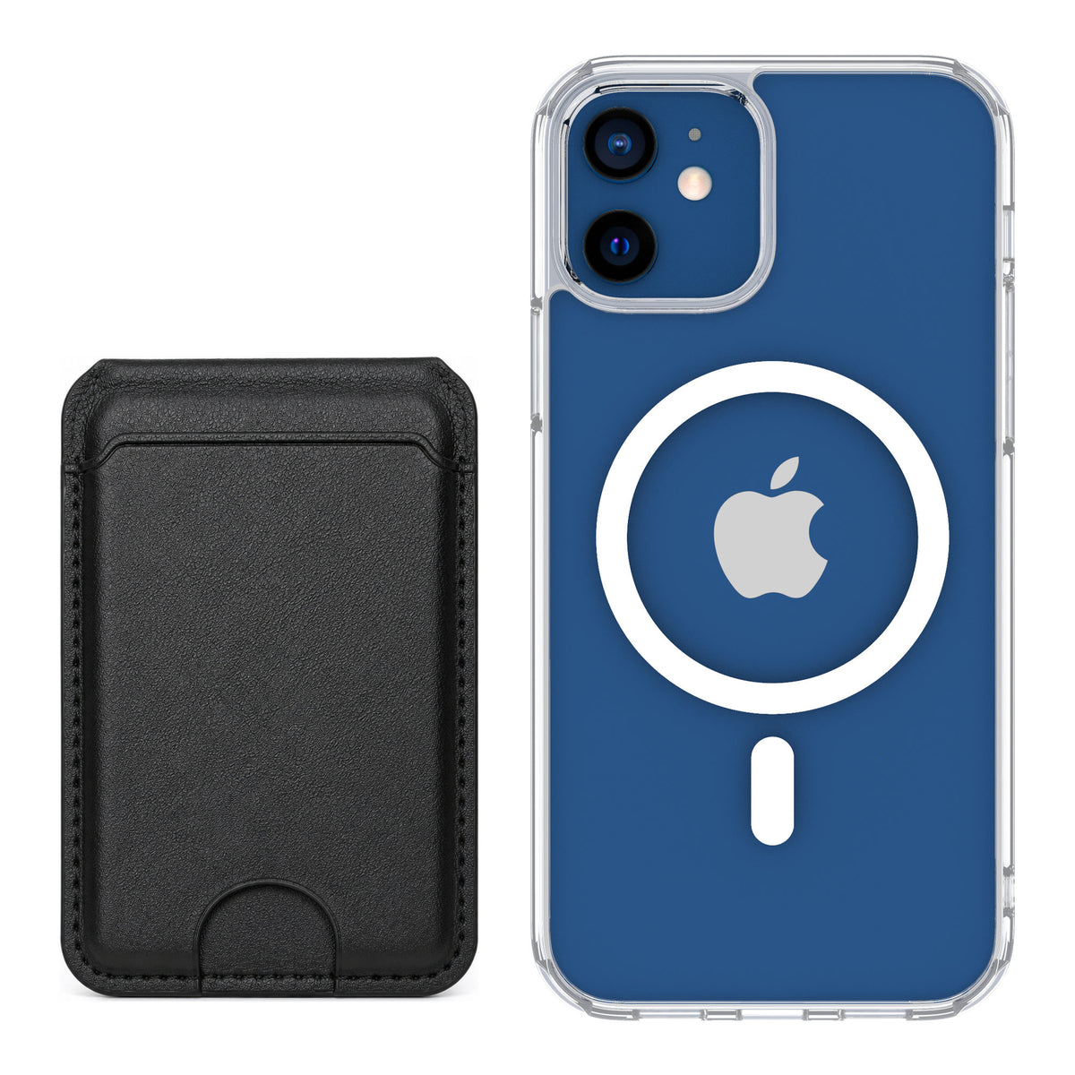 Scooch MagCase Clear for iPhone 12 — Matching MagWallet Bundle