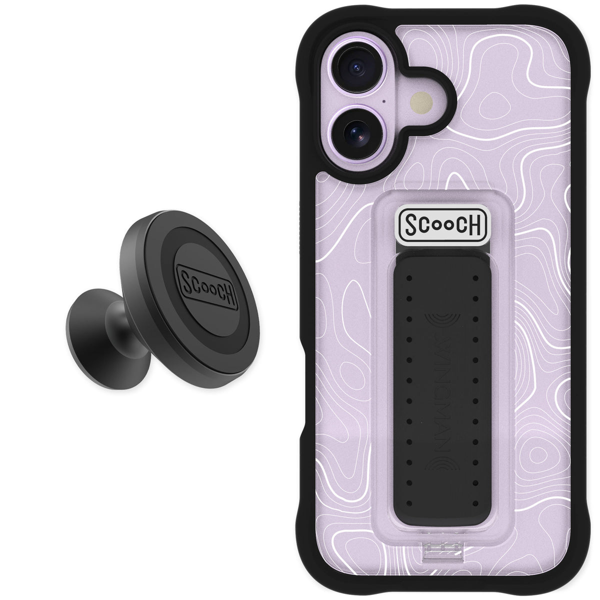Scooch Wingman Topography for iPhone 17 — Starter Bundle
