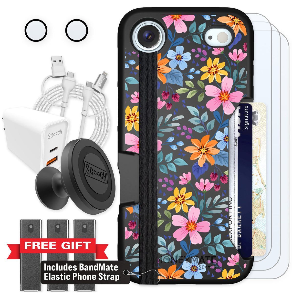Scooch Moneymate Full Bloom for iPhone Air — Ultimate Bundle